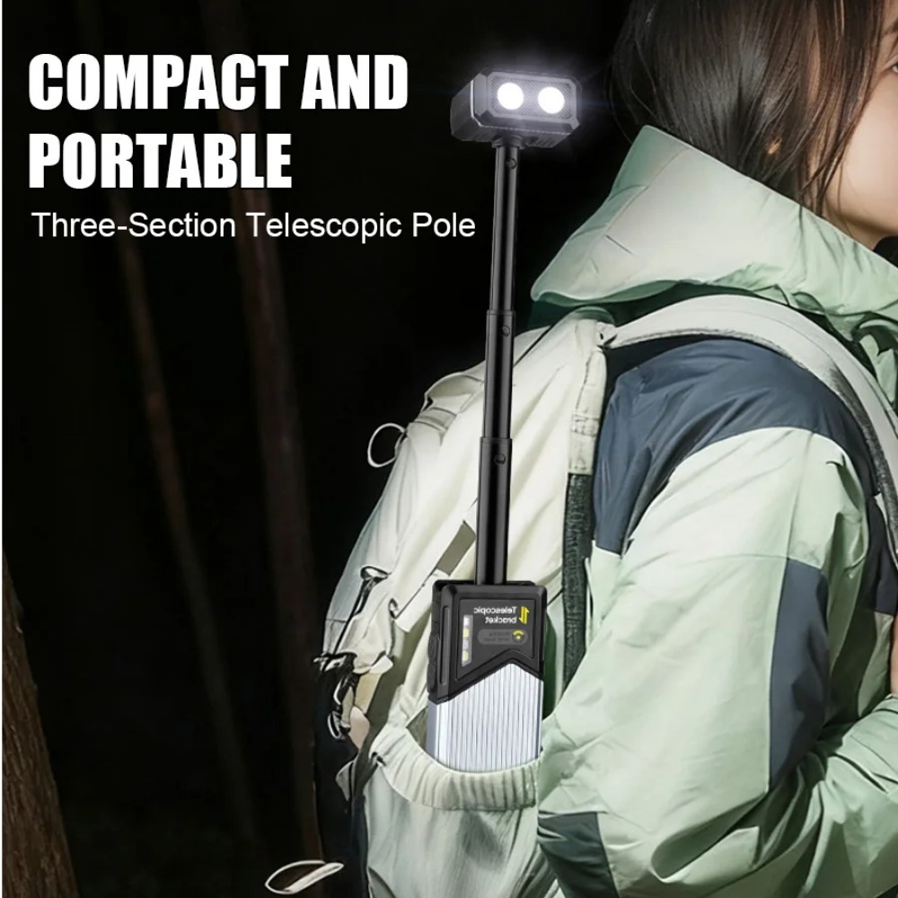 Portable 180° Rotatable Extend - Fishing Light recension och pris