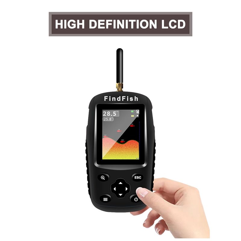 Quality Smart English Russian  - Fish Finder Portable recension och pris