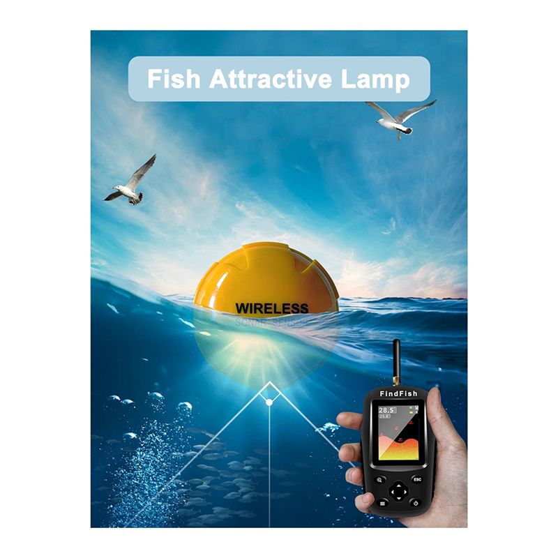 Quality Smart English Russian  - Fish Finder Portable recension och pris