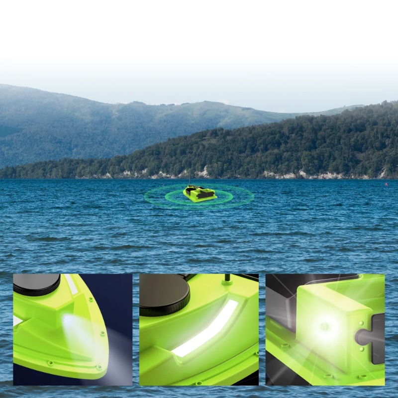 D19 GPS RC Bait Boat 600M 4 Ho - Fishing Gps recension och pris