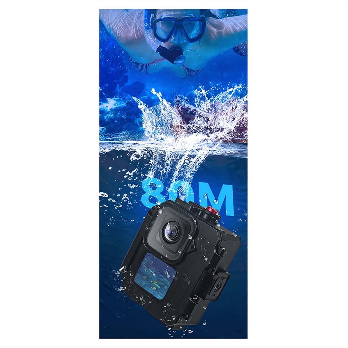 N05R 80M Waterproof Case Alumi - Underwater Camera recension och pris