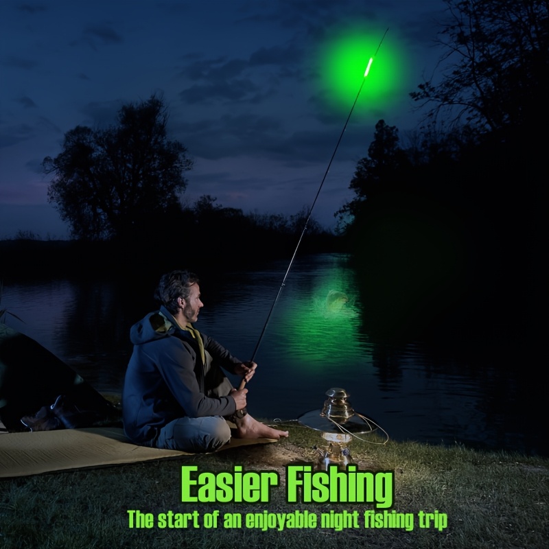 100PCS Fishing Glow Sticks Set - Fish Alarm recension och pris